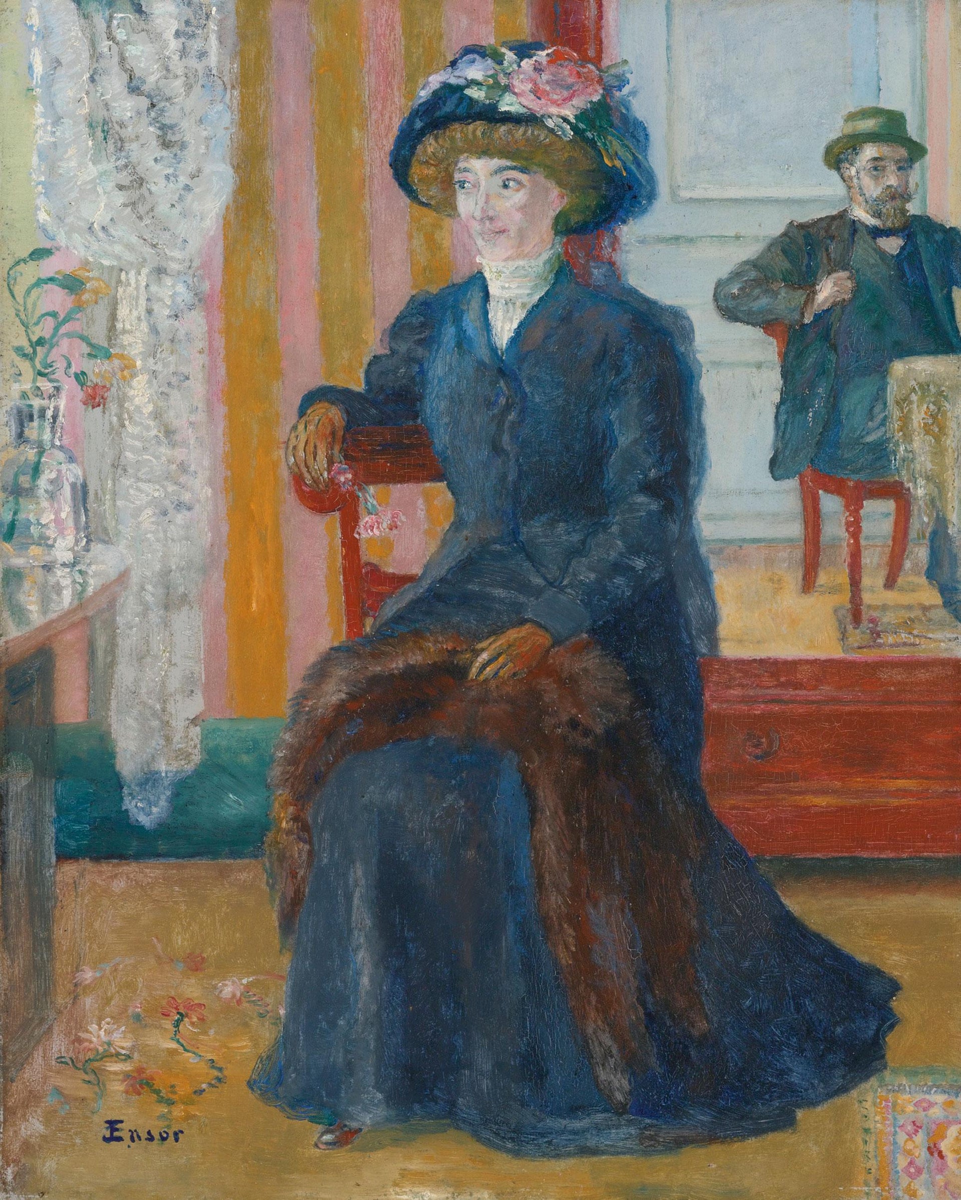 Nos deux portraits - James Ensor