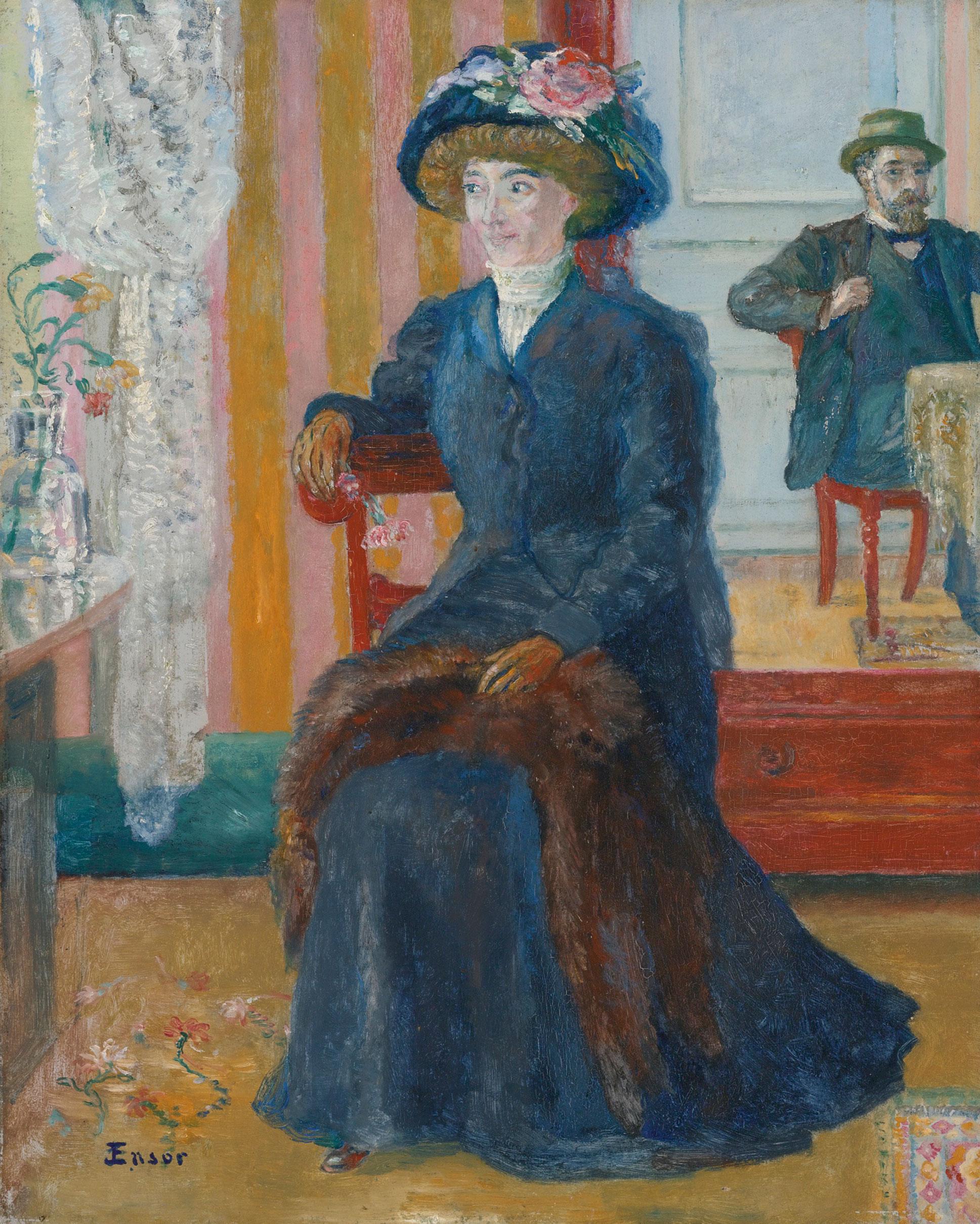 Nos deux portraits - James Ensor