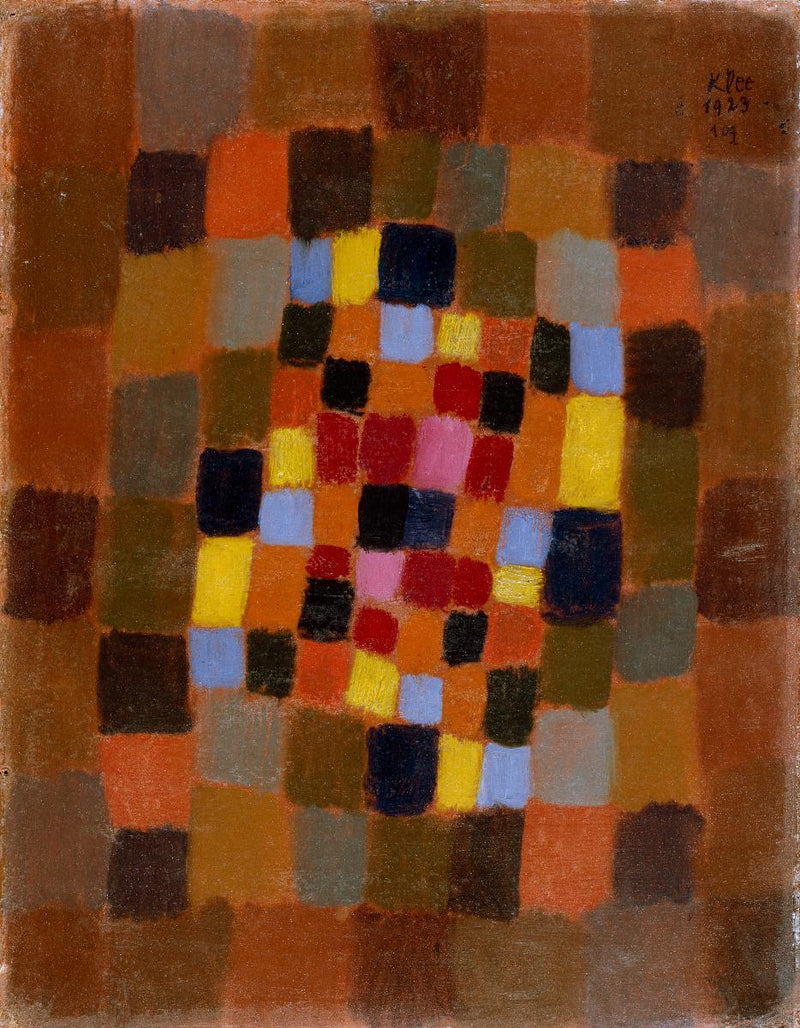 Buntes Beet 1987 0014 - Paul Klee