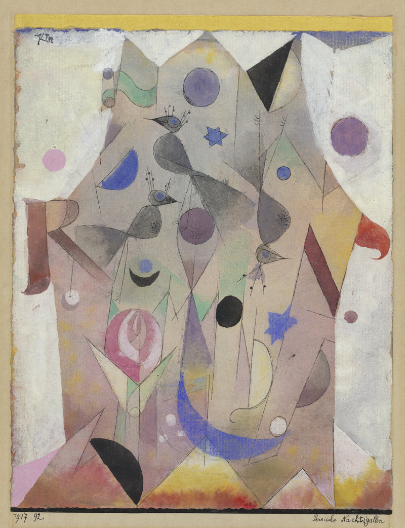 Persian Nightingales - Paul Klee