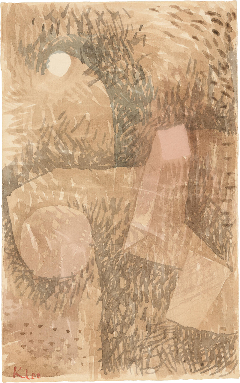 Found in the moonlight - Paul Klee