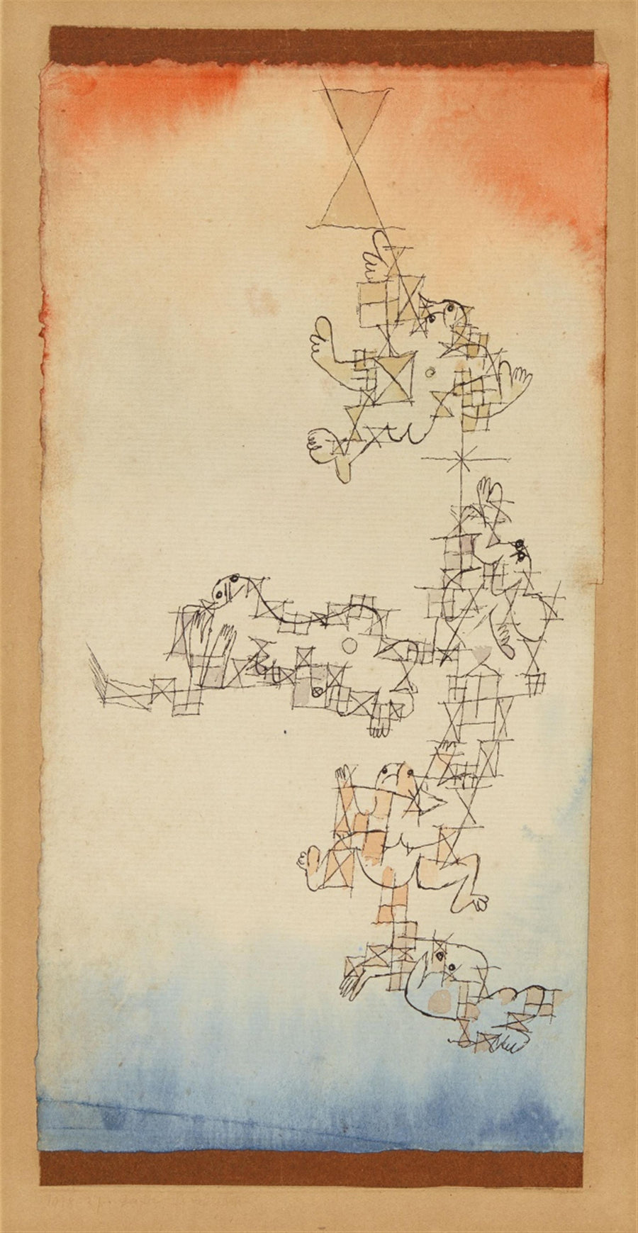 Geister als Akrobaten 1918 - Paul Klee