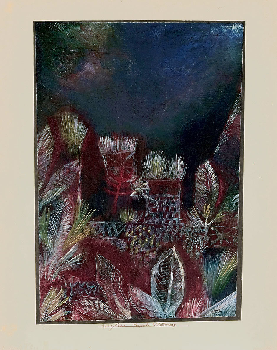 Tropische Dämmerung — Paul Klee