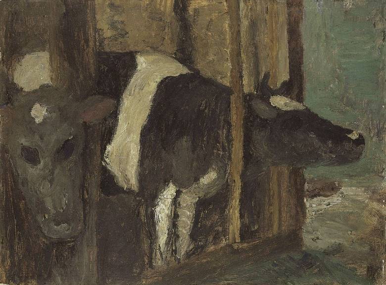 Kuhstall - Paula Modersohn-Becker