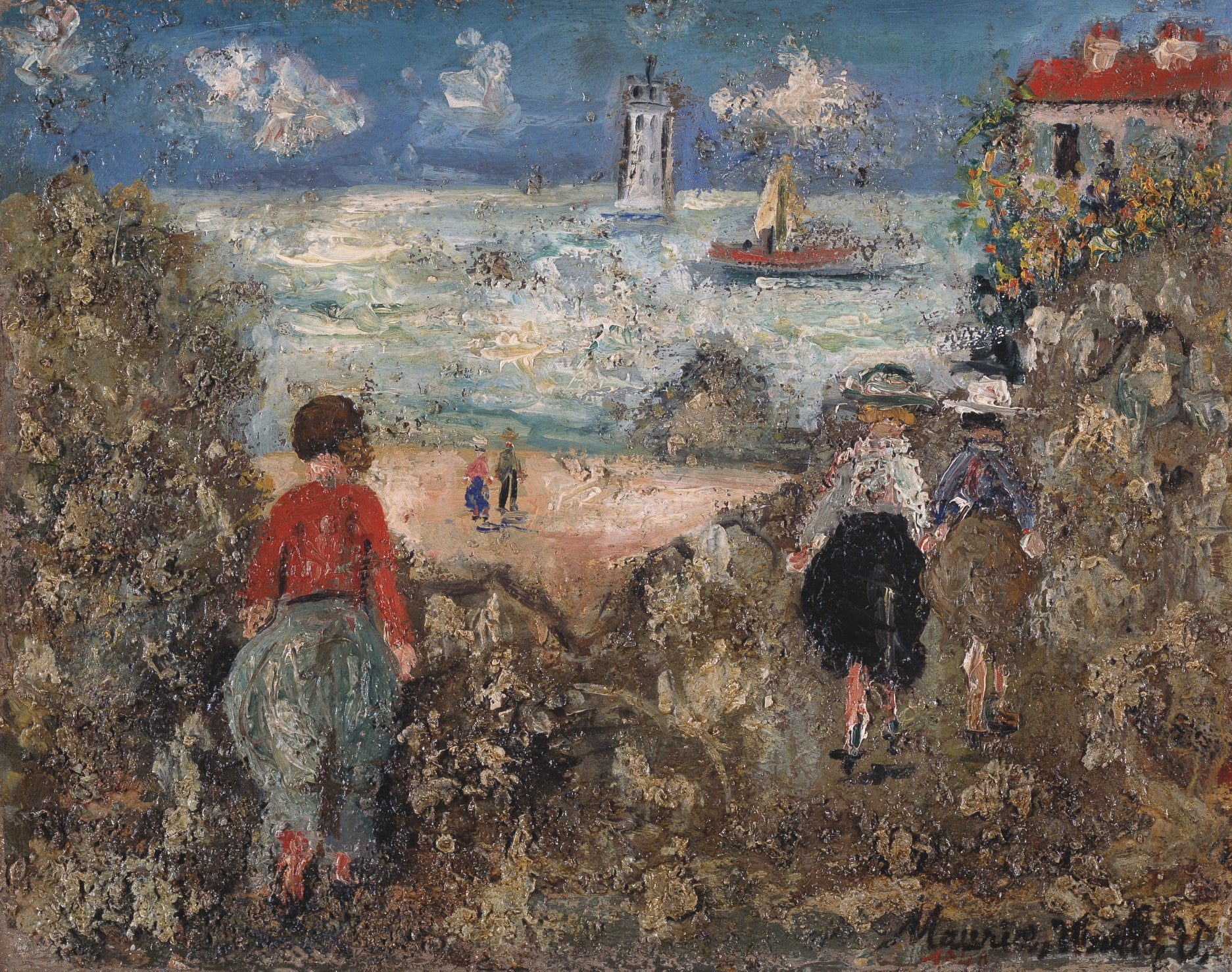 Paysage marin - Maurice Utrillo