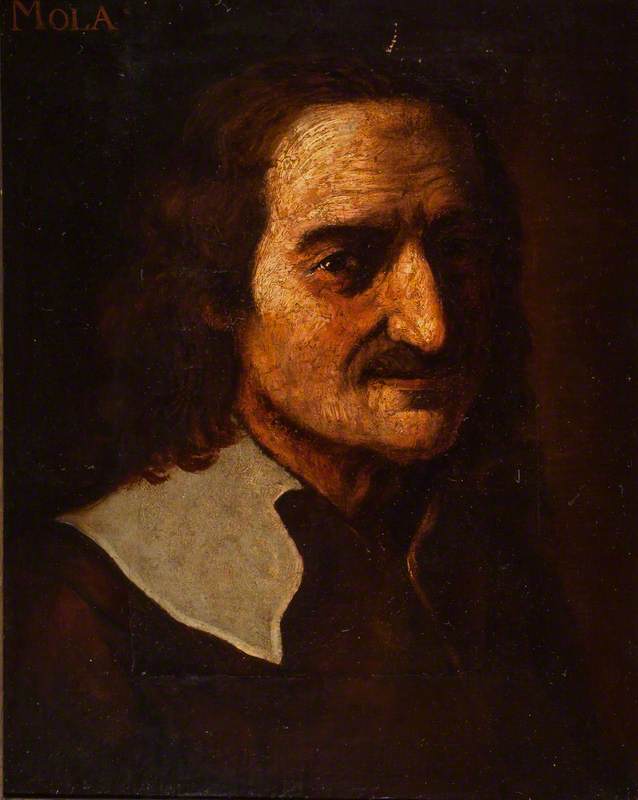 Portrait d'un homme - Pier Francesco Mola image 1 reproduction artisanale de tableau