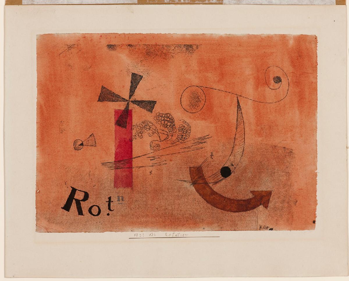 Rotation, 1923 — Paul Klee