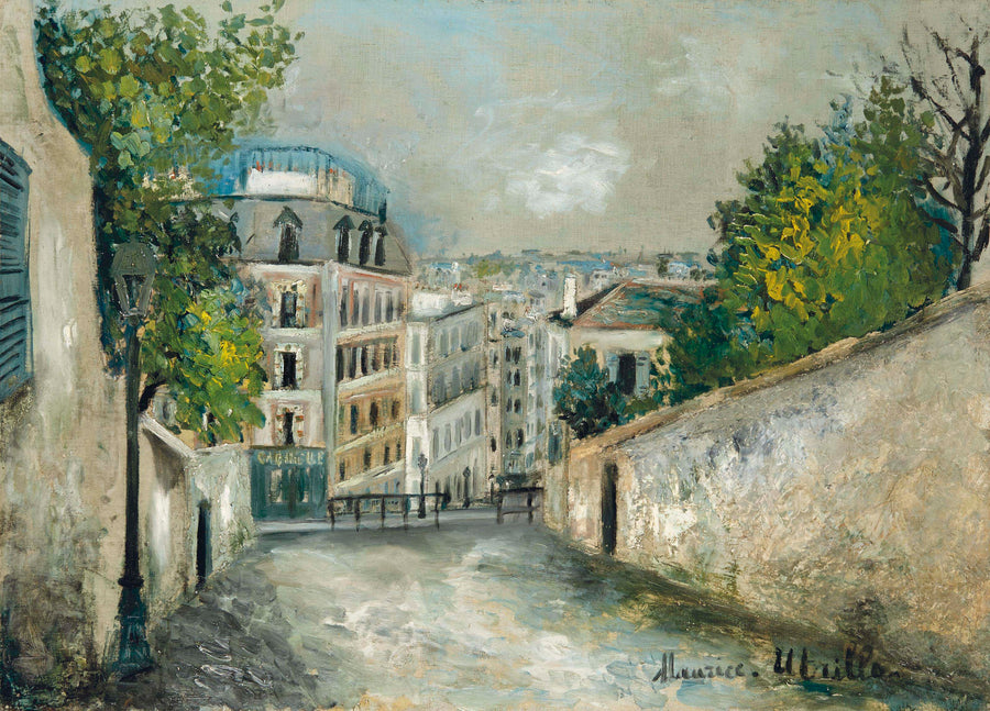 Rue du Mont-Cenis à Montmartre, 1914 - Maurice Utrillo