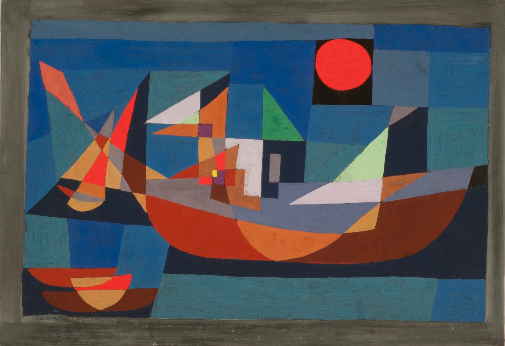 Resting Ships - Paul Klee