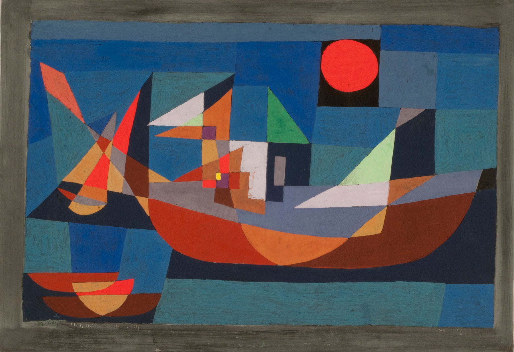 Resting Ships - Paul Klee