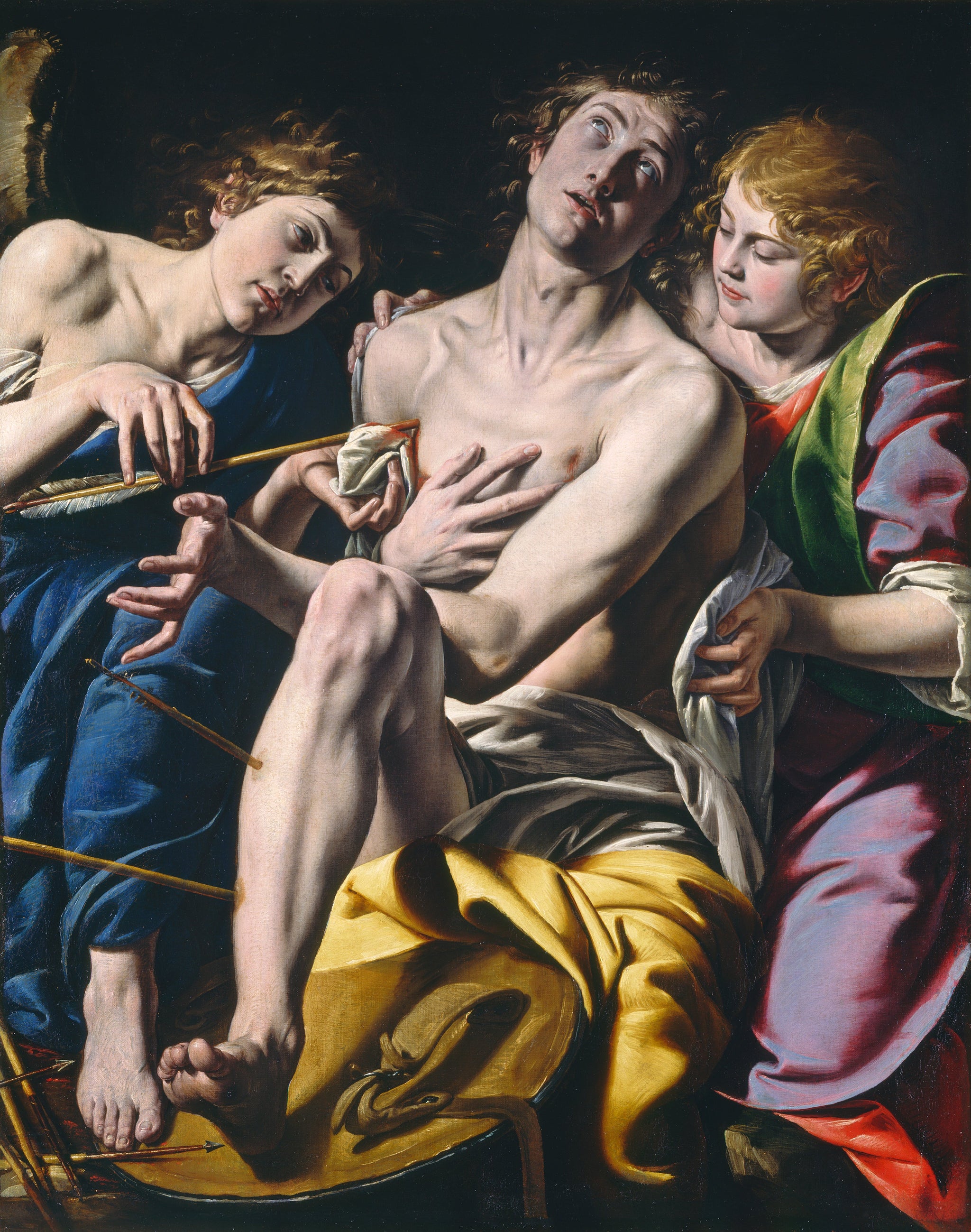 Saint Sébastien - Tanzio da Varallo image 1 copie peinte à la main à l’huile