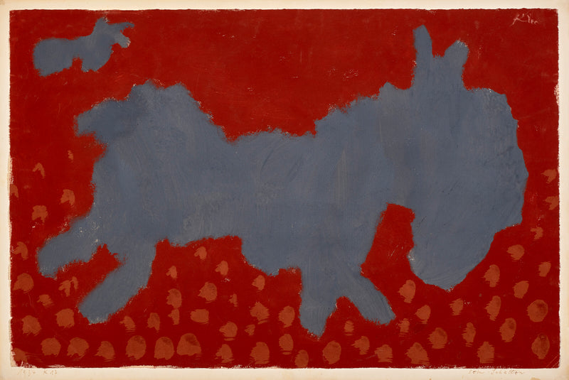Sein Schatten, 1934 - Paul Klee