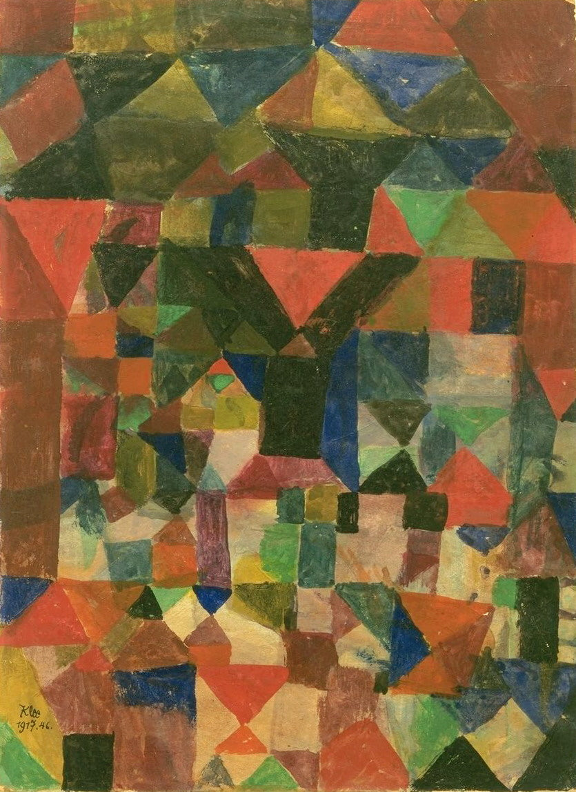 Town-like Construction — Paul Klee