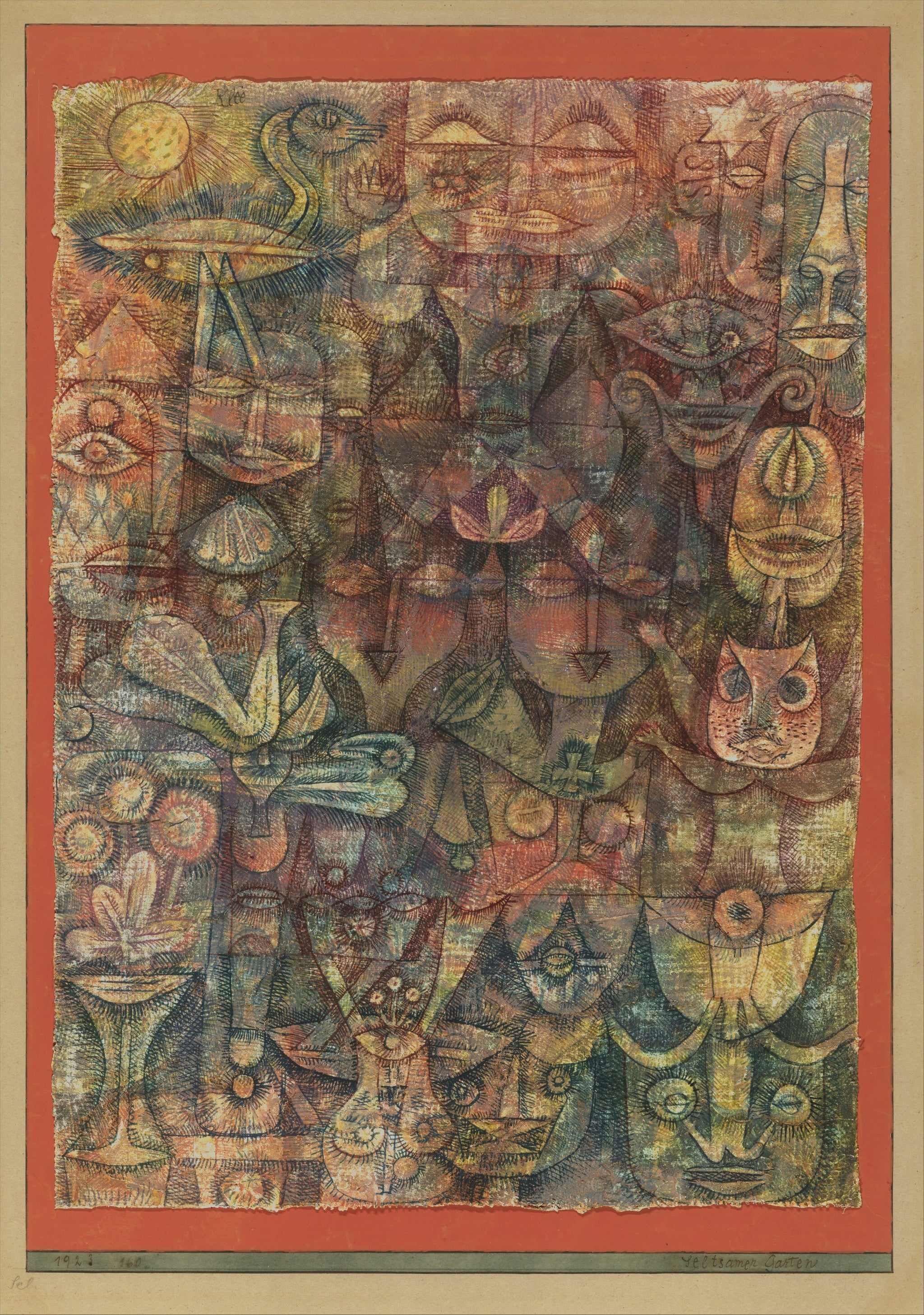 Strange Garden — Paul Klee