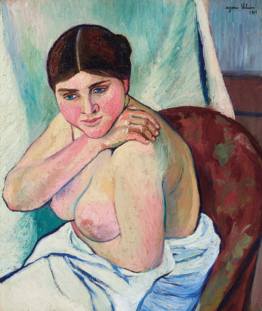 Juliette assise au fauteuil - Suzanne Valadon