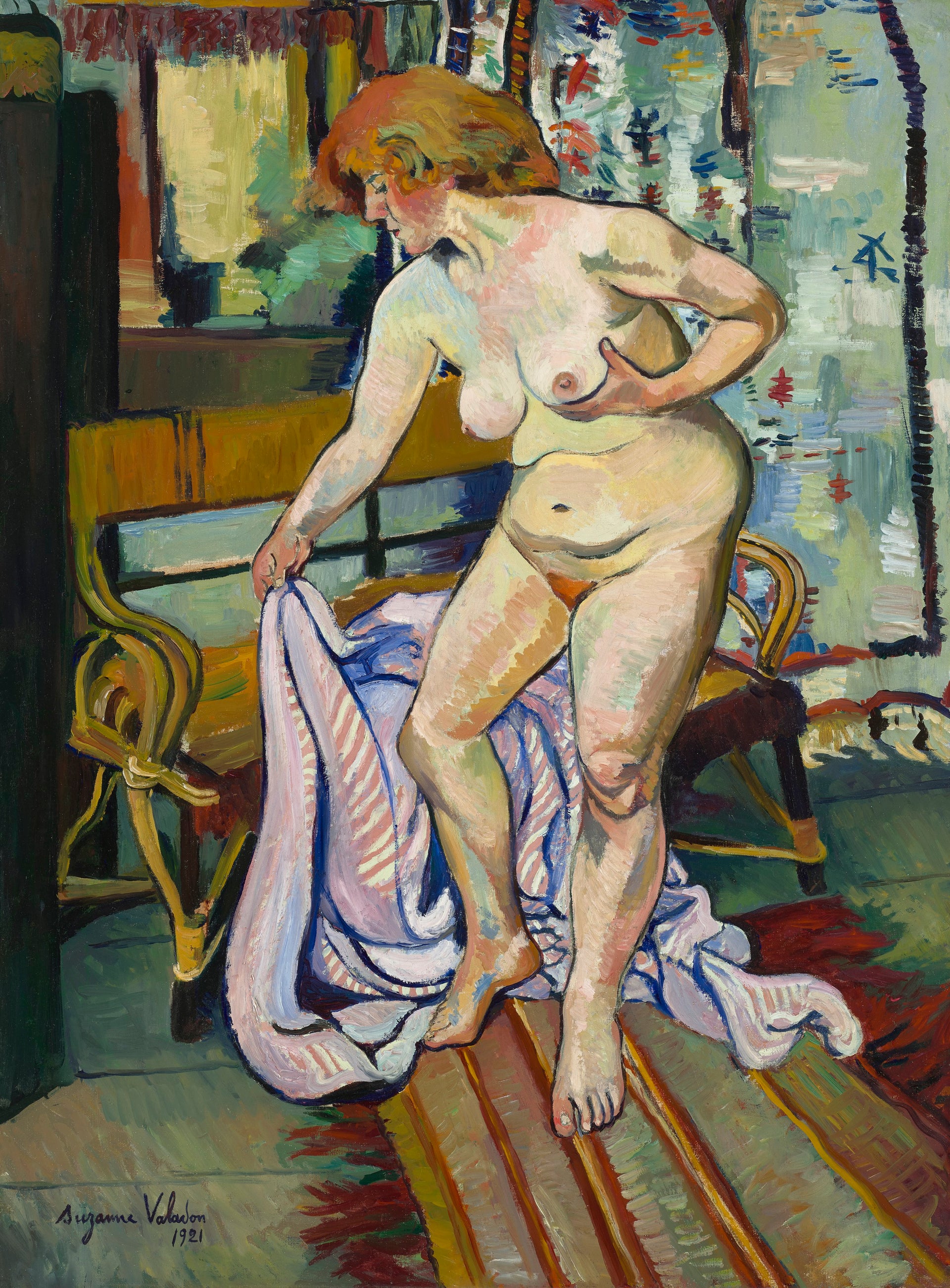 Nu à la draperie — Suzanne Valadon