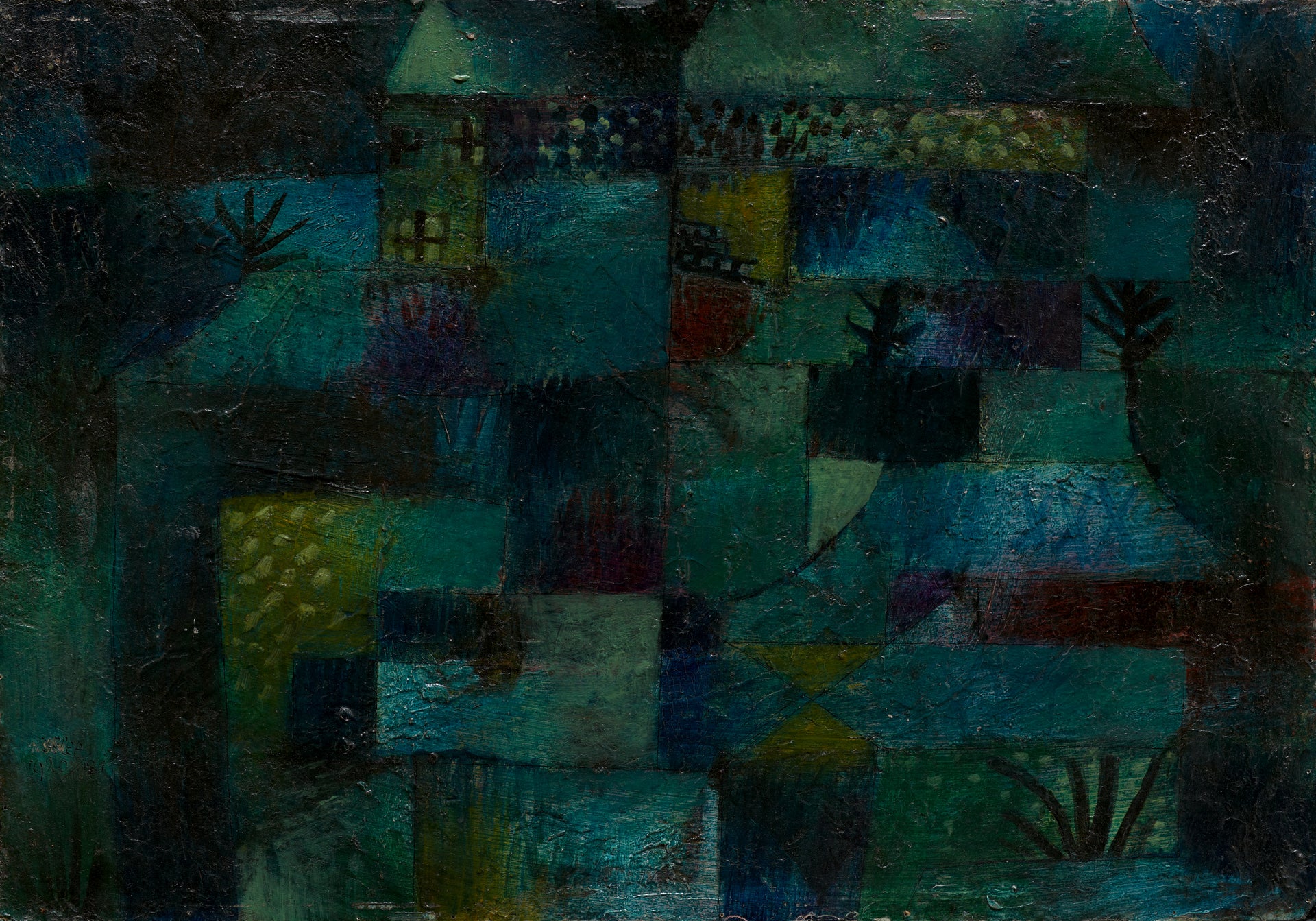 Le jardin terrassé — Paul Klee