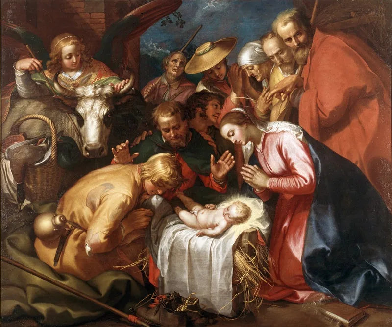 Adoration des bergers - Abraham Bloemaert