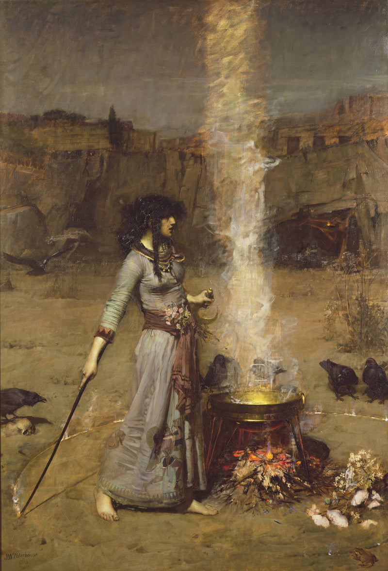 Le Cercle magique - John William Waterhouse