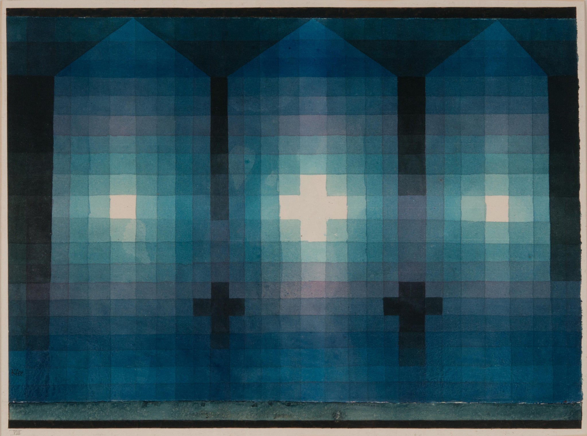Tomb in Three Parts — Paul Klee