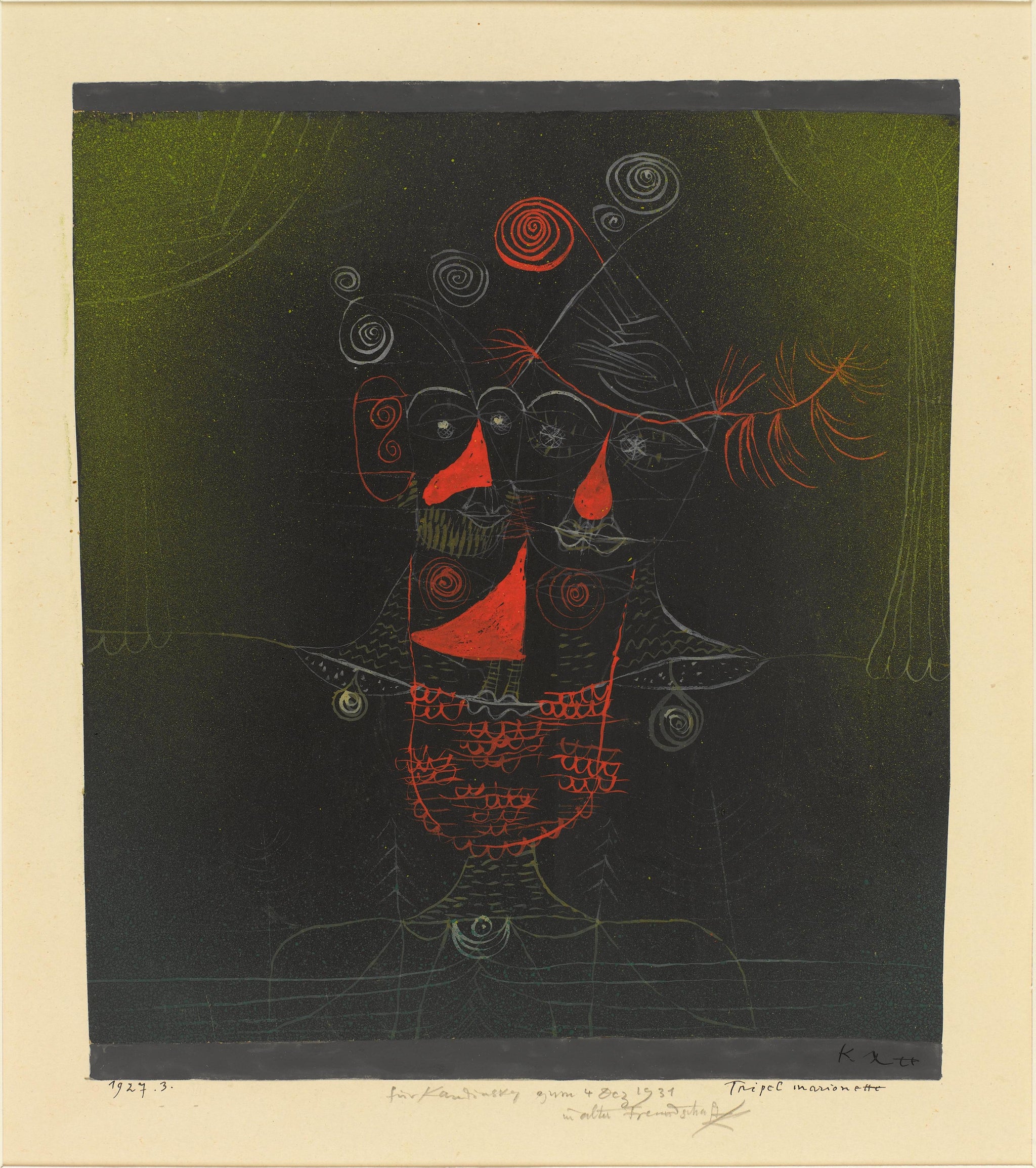 Marionnette triple — Paul Klee