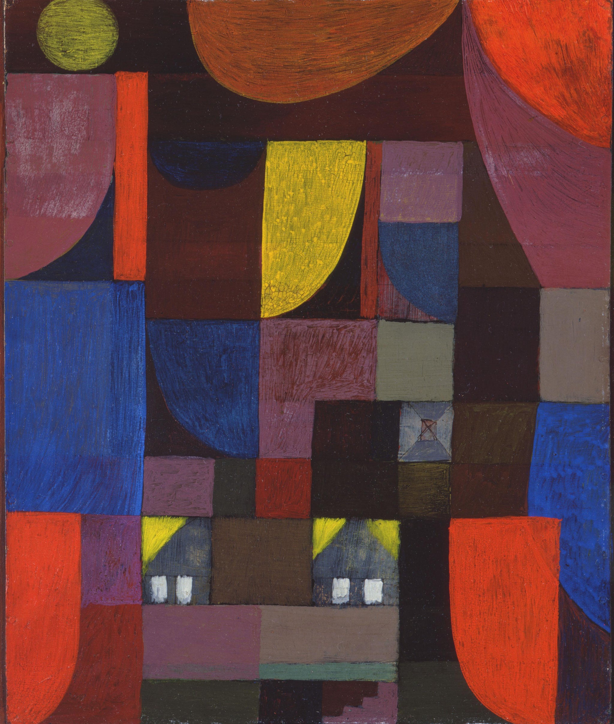 Villas for Marionettes (Villen für Marionetten) — Paul Klee