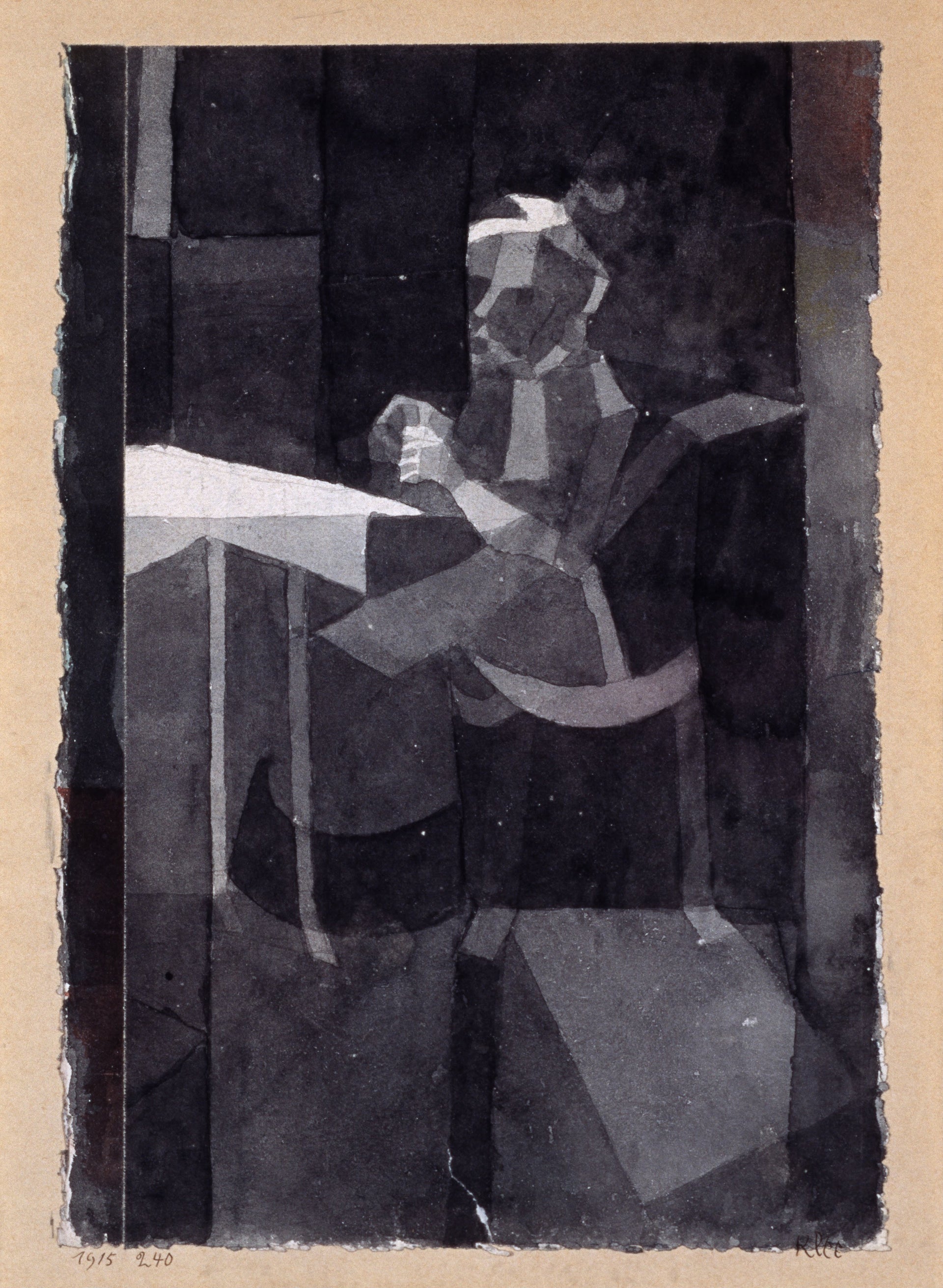 Woman Knitting — Paul Klee