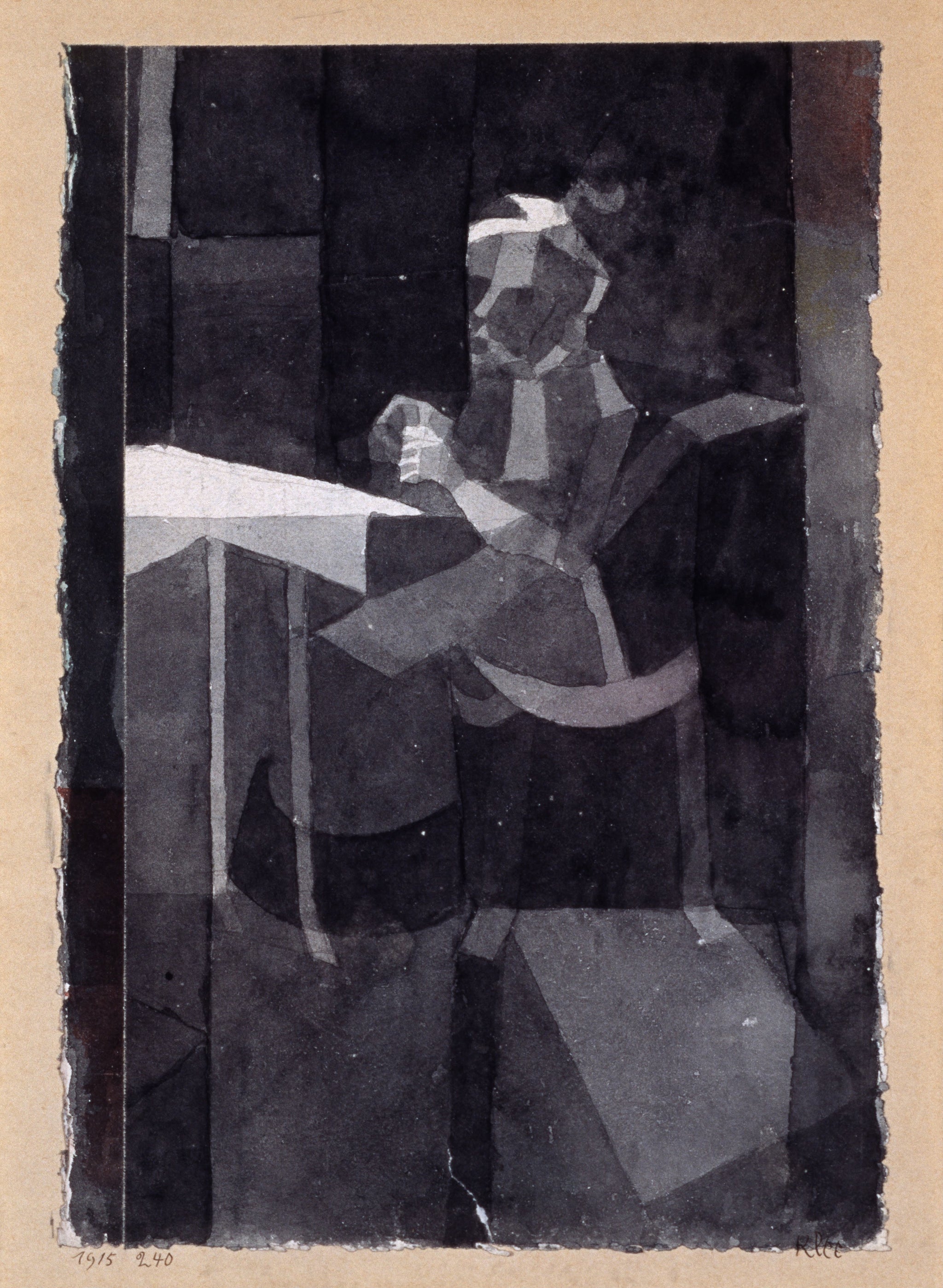 Woman Knitting — Paul Klee