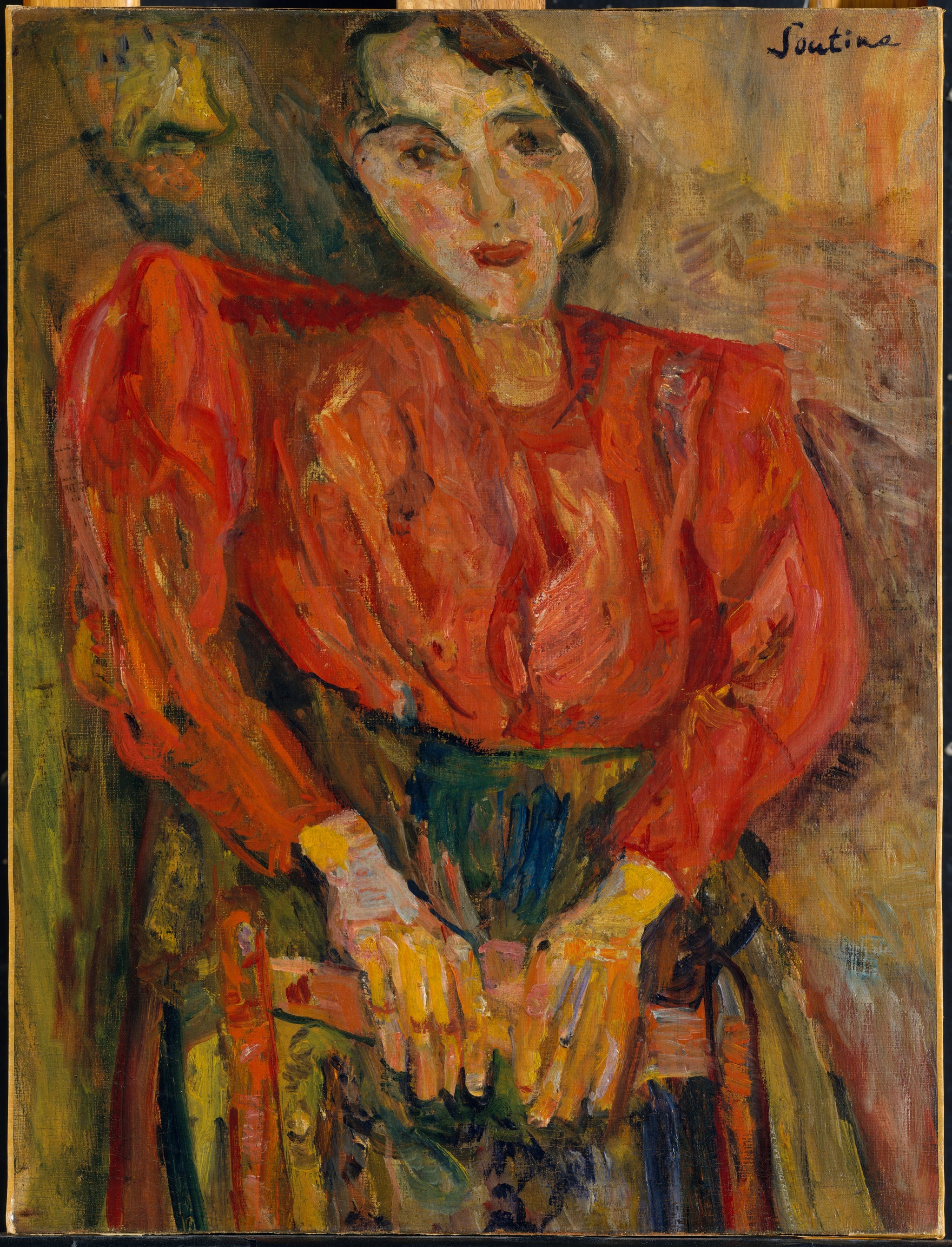 Woman in Red Blouse - Chaim Soutine
