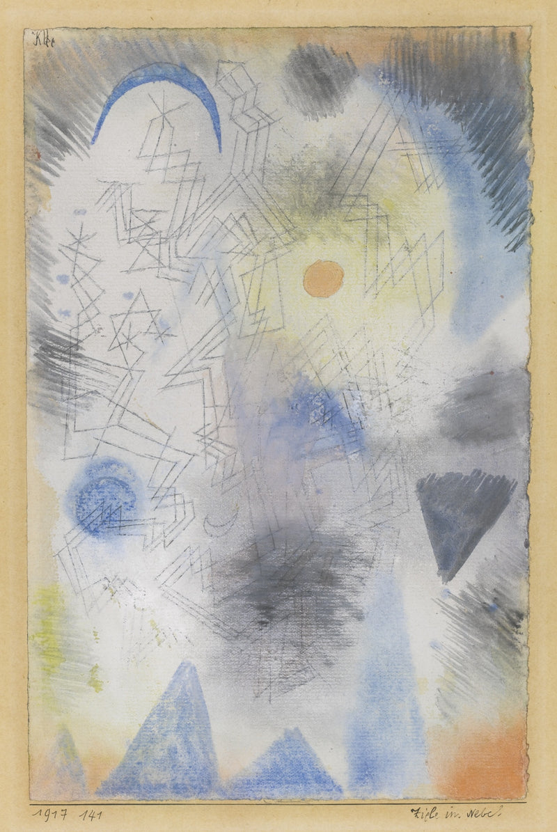 Targets in the fog - Paul Klee