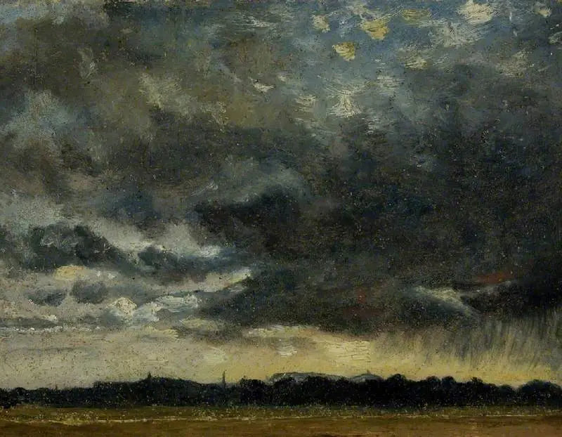 À Hampstead, en regardant vers Harrow - John Constable image 1 reproduction de peinture à l’huile