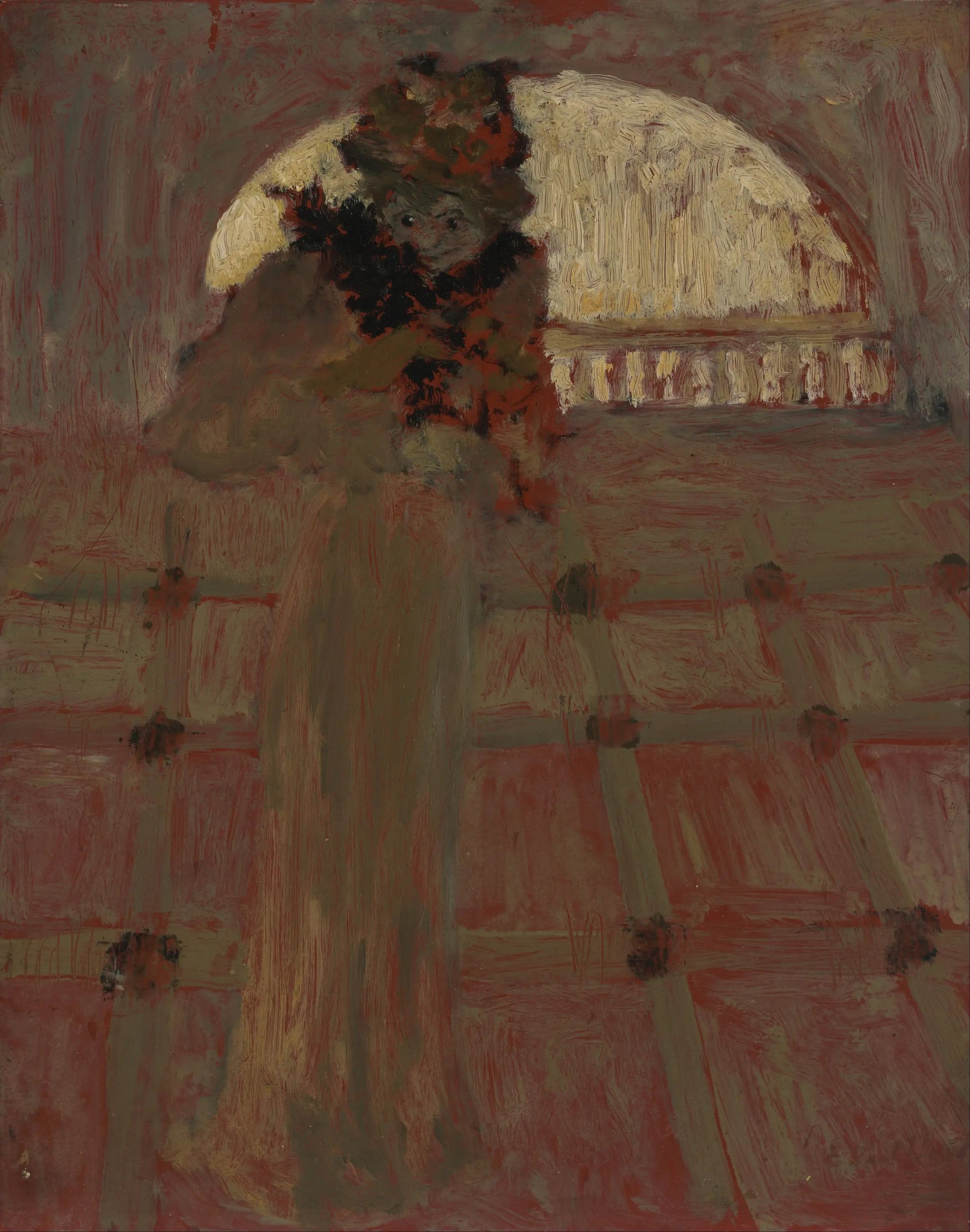 À l'Opéra - Édouard Vuillard image 1 reproduction artisanale de tableau