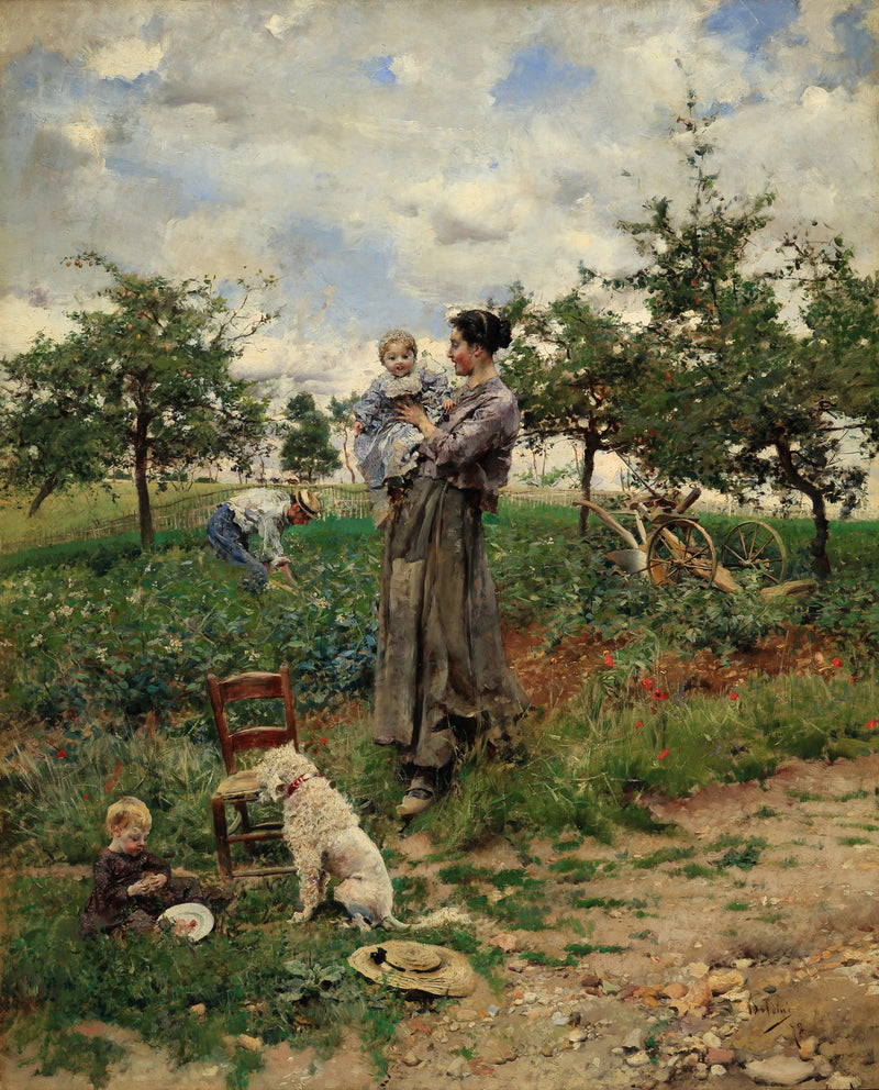 À la campagne - Giovanni Boldini