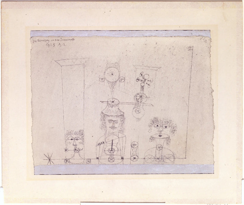 À la mémoire d'un groupe entièrement féminin - Paul Klee