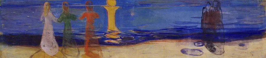 À la mer - Edvard Munch
