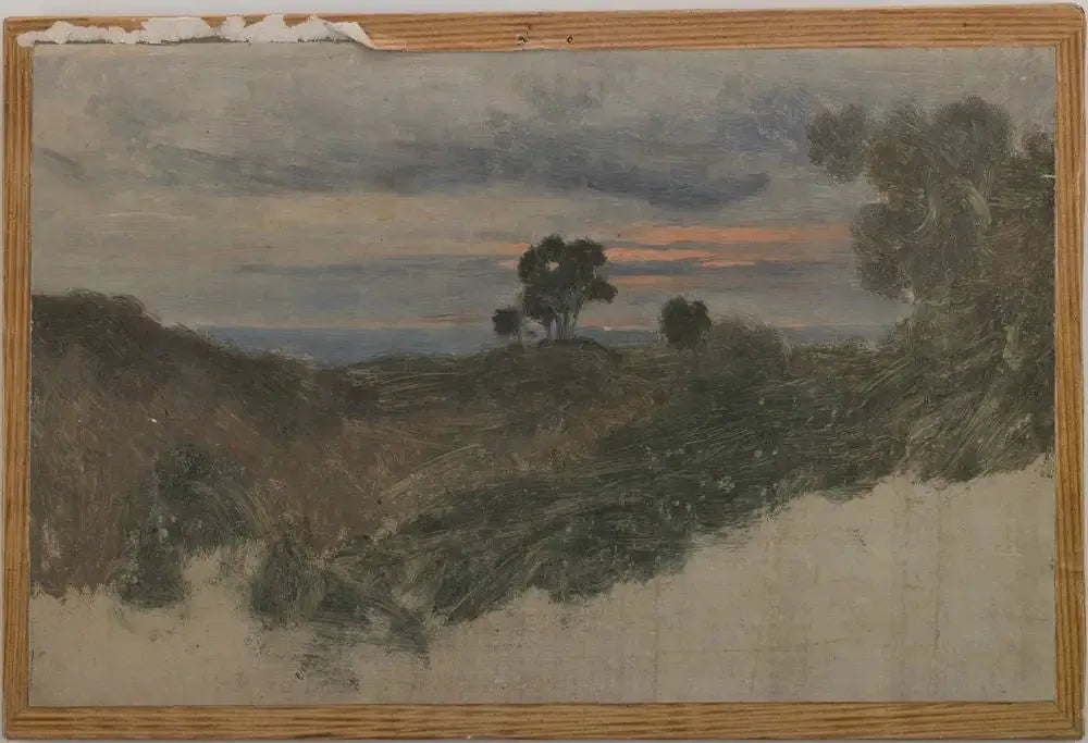 À Olevano près de Rome - Jean-Baptiste Camille Corot image 1 reproduction artisanale de tableau