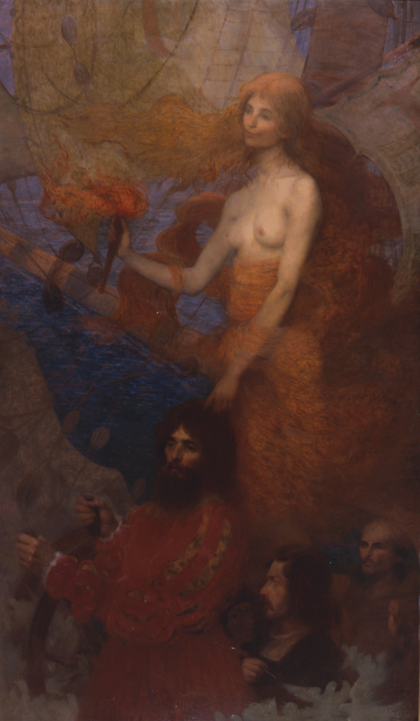 A Providência guia Cabral - Eliseu Visconti image 1 tableau peint à l’huile sur toile