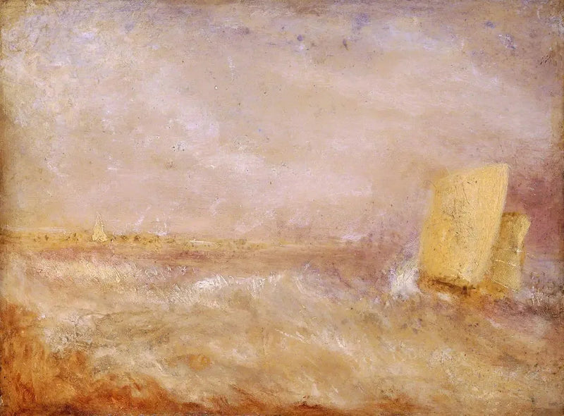 A Sailing Boat off Deal - J. M. W. Turner