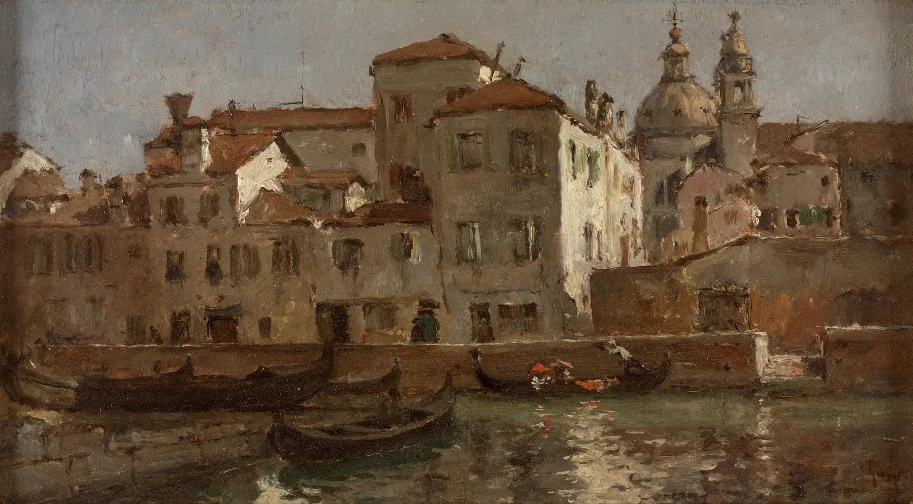 À Venise - William Merritt Chase image 1 copie de tableau peinte à la main