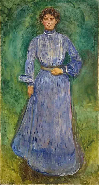 Aase Nørregaard - Edvard Munch image 1 reproduction de peinture à l’huile