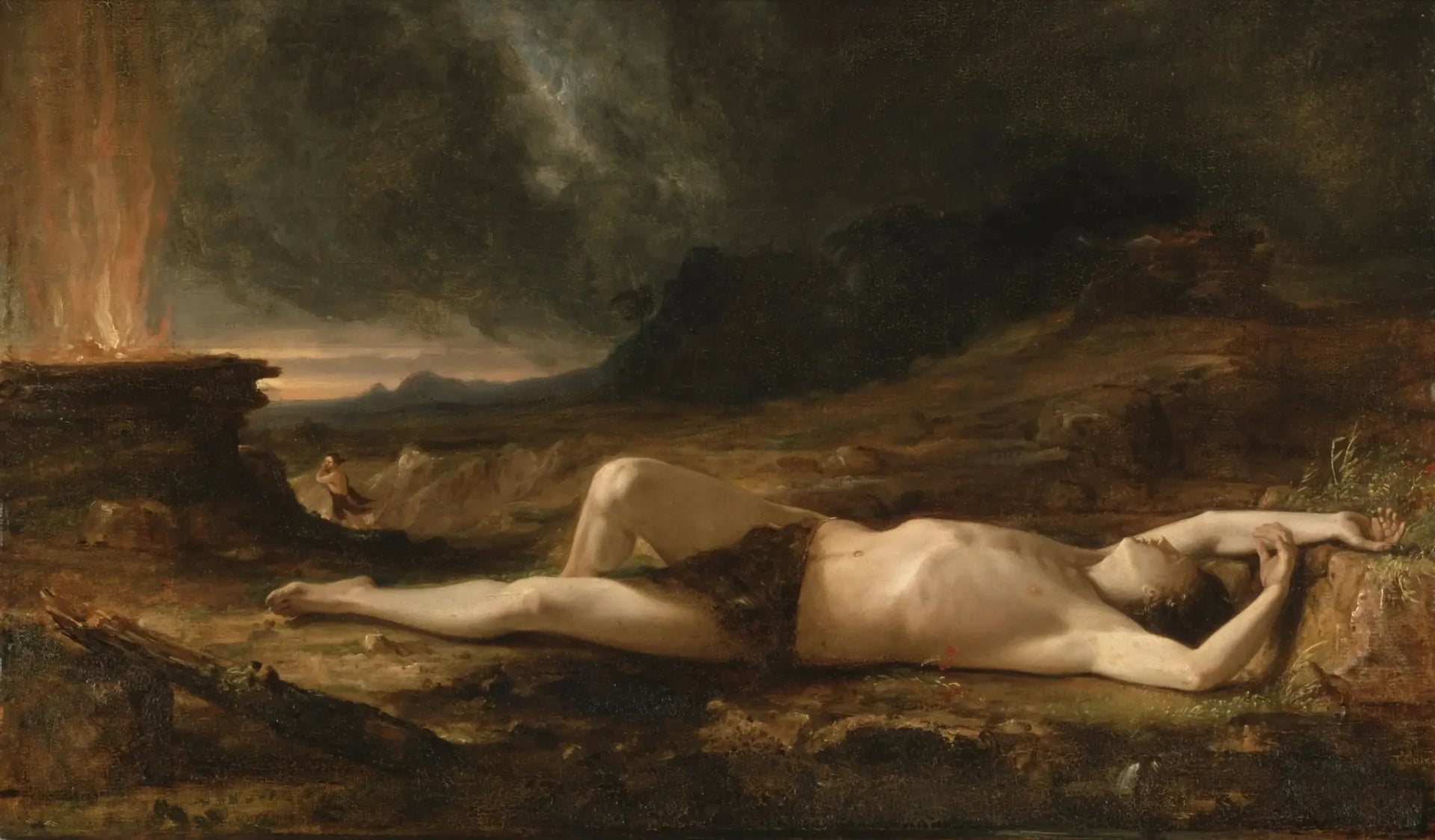 Abel mort - Thomas Cole image 1 tableau peint à l’huile sur toile