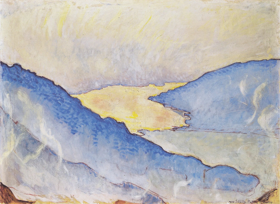 Abendnebel am Thunersee - Ferdinand Hodler