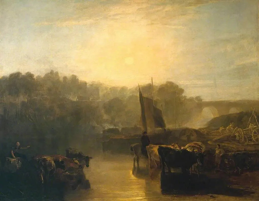 Abingdon - J. M. W. Turner image 1 reproduction réalisée par Alpha Reproduction