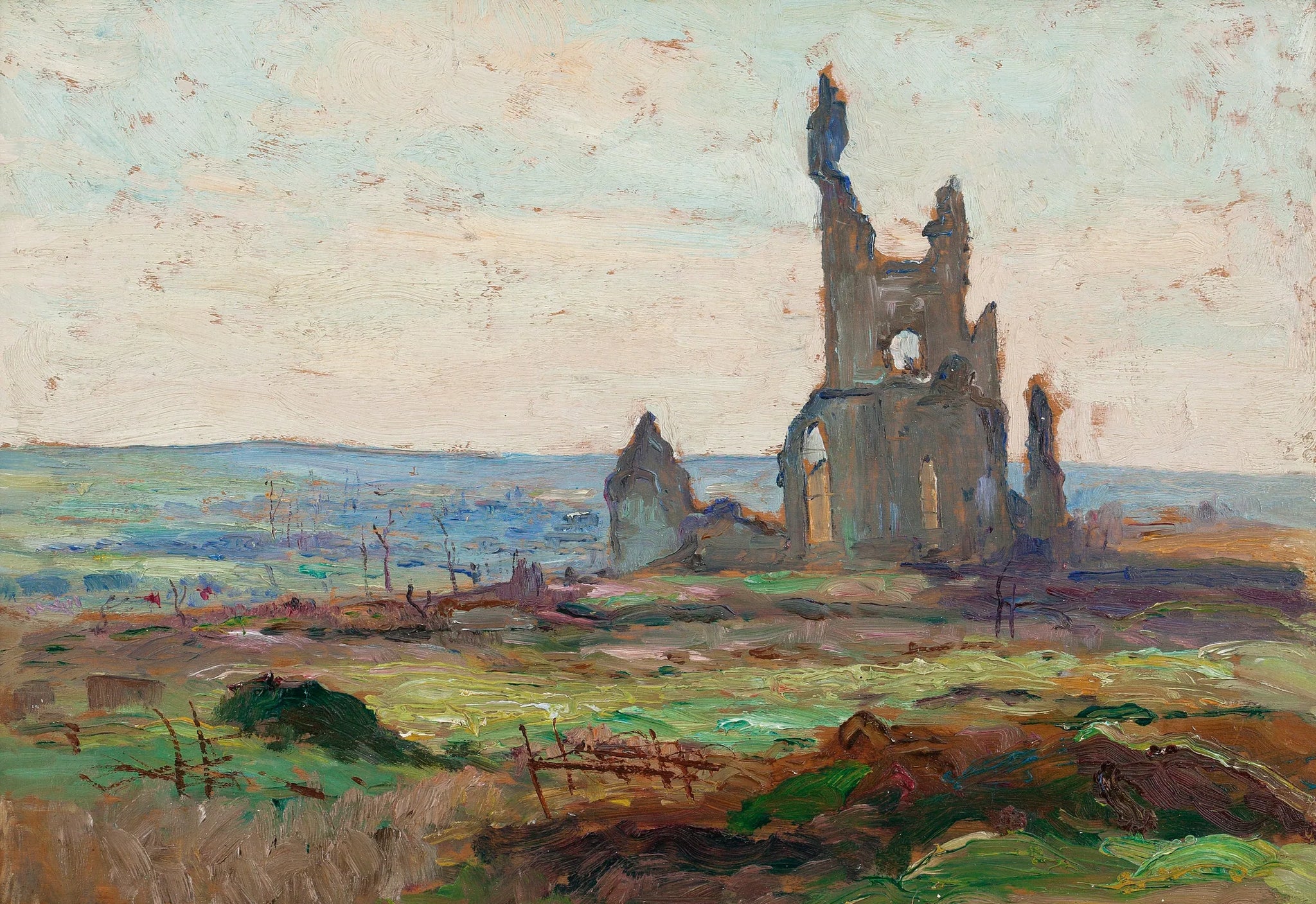 Ablain, Saint-Nazaire - Maurice Galbraith Cullen image 1 reproduction de peinture à l’huile