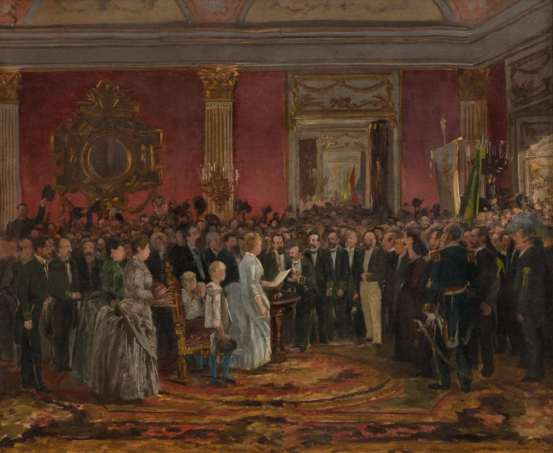 Abolition de l'esclavage - Victor Meirelles image 1 tableau peint à l’huile sur toile