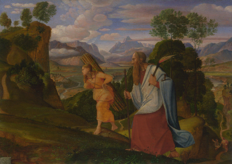Abraham et Isaac - Ferdinand Olivier