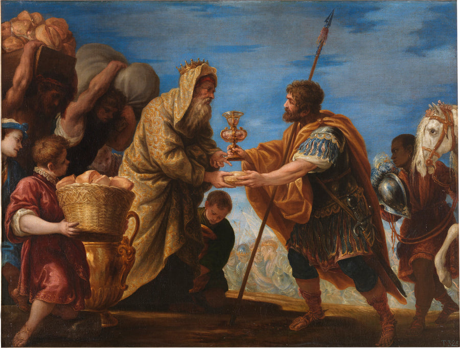 Abraham et Melchisédek - Juan Antonio de Frías y Escalante