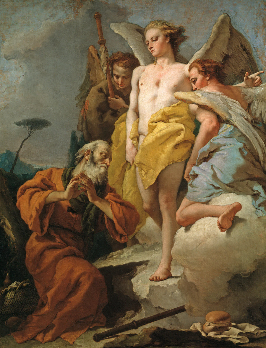 Abraham et les trois Anges - Giambattista Tiepolo