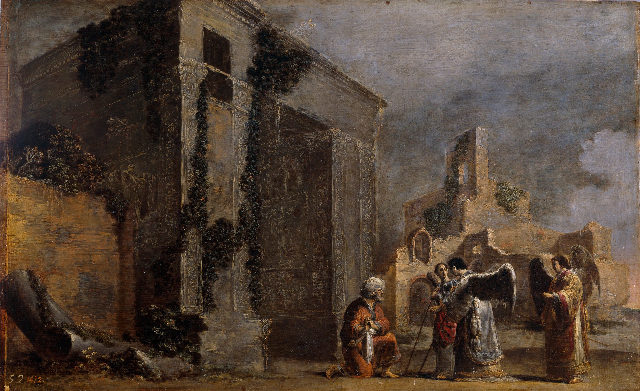 Abraham et les trois Anges - Leonard Bramer