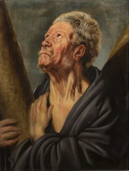 Abraham Grapheus en saint André - Jacob Jordaens